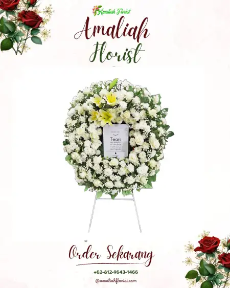 Krans Bunga Duka Pabelan